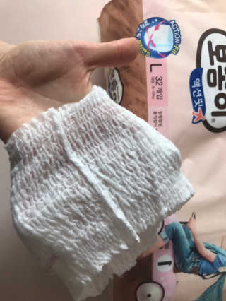 보솜이 액션핏 팬티형 — 4점을 준 리뷰어가 2019년 3월 올린 사용 사진
