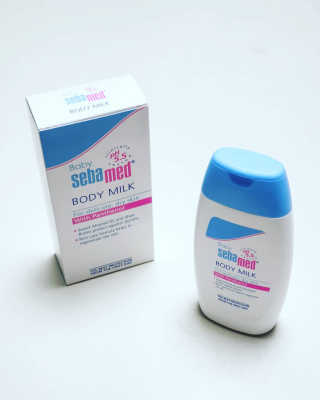 세바메드 베이비 바디밀크 200ml — 5점을 준 리뷰어가 2019년 12월 올린 사용 사진