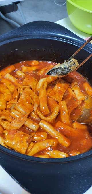 화곡미담 옛날 떡볶이 — 5점을 준 리뷰어가 2020년 2월 올린 사용 사진