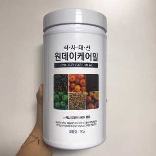 (주)이스터비엔에프 식사대용선식 원데이케어밀 1KG 대용량 — 5점을 준 리뷰어가 2019년 1월 올린 사용 사진