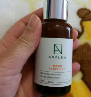앰플엔 AMPLEN VC SHOT AMPOULE — 4.5점을 준 리뷰어가 2019년 8월 올린 사용 사진