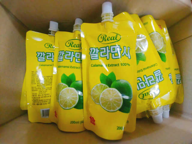 리얼깔라만시 리뷰 사진
