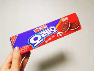 오레오 레드벨벳 — 5점을 준 리뷰어가 2018년 1월 올린 사용 사진