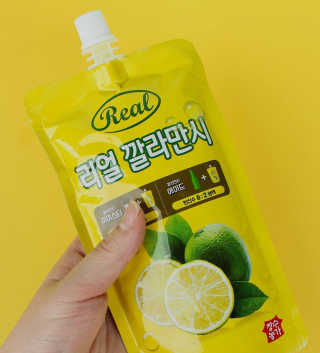 장수농가 리얼깔라만시 — 5점을 준 리뷰어가 2018년 6월 올린 사용 사진