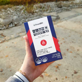 프롬바이오 혈액순환과 눈 건강을 동시에 혈행건강엔알티지오메3 — 5점을 준 리뷰어가 2019년 11월 올린 사용 사진