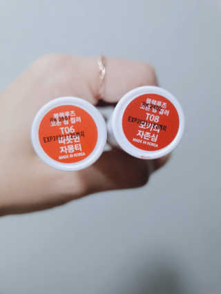 [블랙루즈] 코튼 립 컬러 신규 3종 — 5점을 준 리뷰어가 2018년 12월 올린 사용 사진