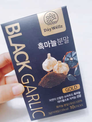 데이웰즈 흑마늘분말골드 — 4점을 준 리뷰어가 2017년 10월 올린 사용 사진