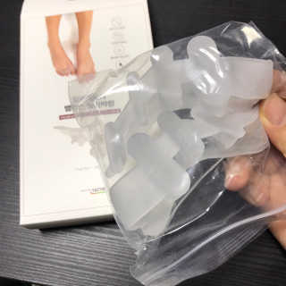 힐링팩토리 밸런스 발가락링 발가락교정기 A1 — 4점을 준 리뷰어가 2019년 12월 올린 사용 사진