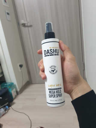 다슈코리아 다슈 포 맨 프리미엄 메가 홀드 슈퍼 스프레이 250ml — 4점을 준 리뷰어가 2019년 3월 올린 사용 사진