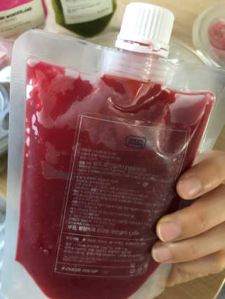 마샐미쿡 하루만에 끝내는 원데이 디톡스 패키지 — 3.33점을 준 리뷰어가 2018년 2월 올린 사용 사진
