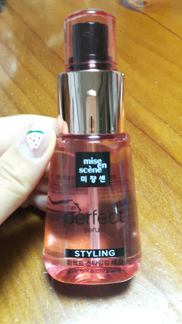 미쟝센 퍼펙트 스타일링 세럼 리뷰 사진