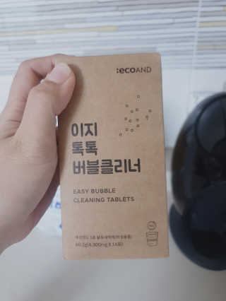 [에코앤드]이지톡톡 버블클리너 1종세척제 — 5점을 준 리뷰어가 2019년 6월 올린 사용 사진