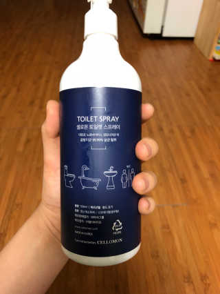 셀로몬 토일렛 스프레이 500ml — 2.83점을 준 리뷰어가 2018년 5월 올린 사용 사진