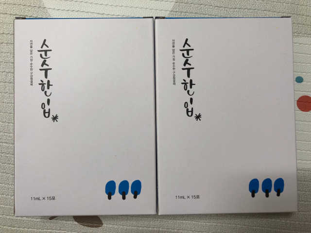 순수한입 네추럴 스틱가글 리뷰 사진