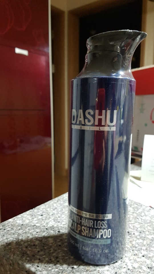 다슈 데일리 단백질 한방 두피 골드 샴푸 500ml 리뷰 사진