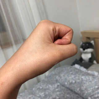 나이팅게일 티타민 크림 리뉴얼 — 4점을 준 리뷰어가 2018년 4월 올린 사용 사진