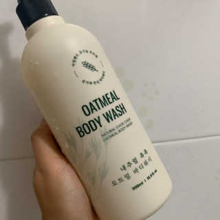 (주)에네스티 내추럴 촉촉  오트밀 바디워시 500ml — 3.5점을 준 리뷰어가 2019년 11월 올린 사용 사진