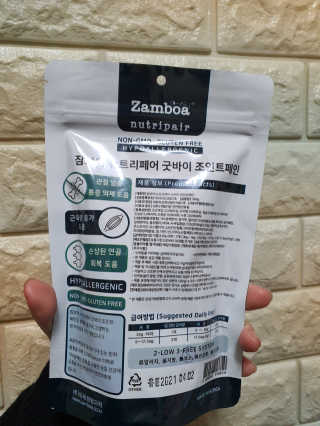 잠보아 뉴트리페어 굿바이 조인트페인 — 5점을 준 리뷰어가 2019년 12월 올린 사용 사진