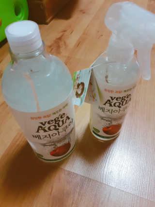 베지아쿠아 475ml + 리필 1000ml 1Set — 5점을 준 리뷰어가 2019년 10월 올린 사용 사진