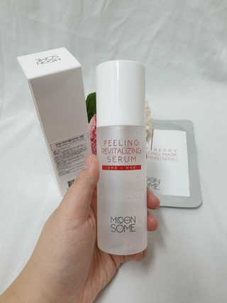문썸 필링 리바이탈라이징 세럼 100ml — 5점을 준 리뷰어가 2019년 1월 올린 사용 사진