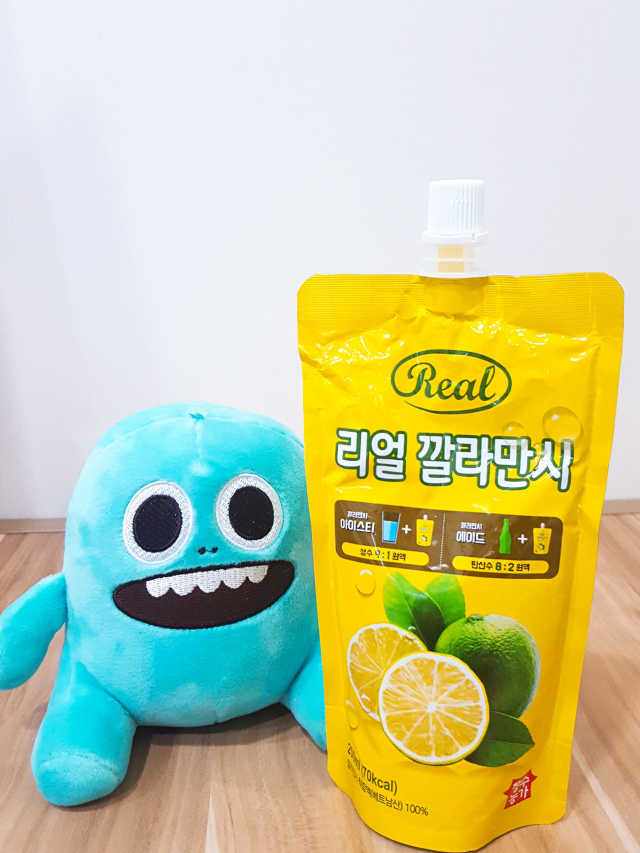 리얼깔라만시 리뷰 사진