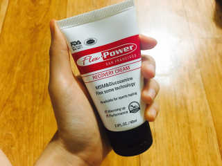 플렉스파워에이더블유에스 리커버리크림 30ml — 4.5점을 준 리뷰어가 2017년 5월 올린 사용 사진