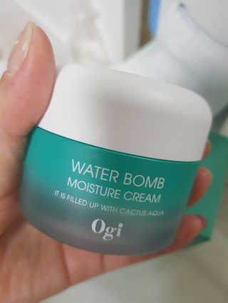 오지아이 워터 밤 모이스처 크림 50ml — 5점을 준 리뷰어가 2020년 2월 올린 사용 사진
