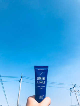 맨즈스킨 파란통 내안에다있다 — 4.83점을 준 리뷰어가 2017년 12월 올린 사용 사진