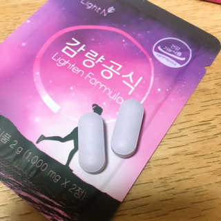 [감량공식] 다이어트 건강기능식품 — 5점을 준 리뷰어가 2019년 12월 올린 사용 사진