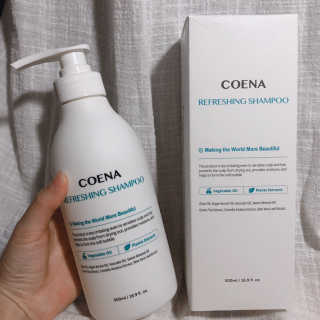 코에나샴푸 500ml — 5점을 준 리뷰어가 2019년 7월 올린 사용 사진