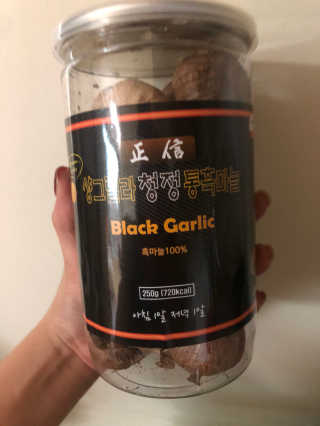 정신무역 티베트 히말라야 샹그릴라 통흑마늘 250g — 5점을 준 리뷰어가 2020년 3월 올린 사용 사진