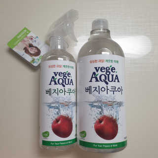 베지아쿠아 475ml + 리필 1000ml 1Set — 5점을 준 리뷰어가 2019년 7월 올린 사용 사진