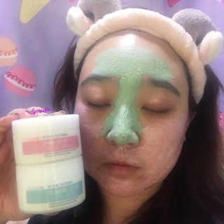 Dr.pore tightening pink clay facial mask — 4.67점을 준 리뷰어가 2018년 9월 올린 사용 사진