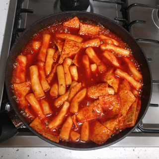 화곡미담 옛날 떡볶이 — 5점을 준 리뷰어가 2020년 3월 올린 사용 사진