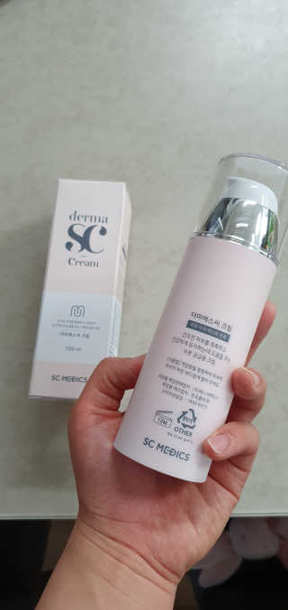 derma SC-Cream 더마에스씨 크림 100ml — 4점을 준 리뷰어가 2020년 4월 올린 사용 사진