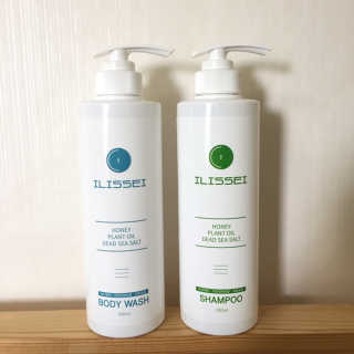 일리세이 허니 샴푸 500ml + 허니 바디워시 500ml 세트 — 5점을 준 리뷰어가 2020년 4월 올린 사용 사진