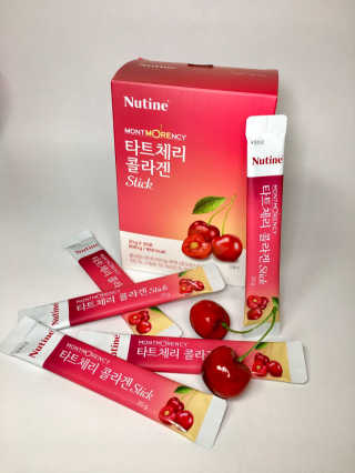 뉴틴 타트체리 콜라겐 스틱 20g X 30포 — 4.5점을 준 리뷰어가 2020년 8월 올린 사용 사진