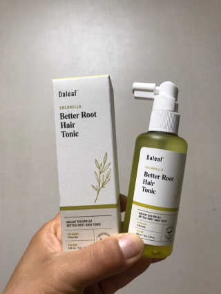 달리프 클로렐라 베러 루트 헤어토닉 100ml — 5점을 준 리뷰어가 2020년 11월 올린 사용 사진