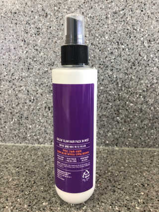 달리프 글램 헤어팩 인미스트 200ml — 5점을 준 리뷰어가 2020년 10월 올린 사용 사진