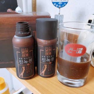 한국야쿠르트 발휘 발효홍삼 진녹綠원 — 4점을 준 리뷰어가 2020년 10월 올린 사용 사진
