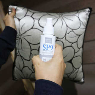 SP9 스프레이형 프리미엄 살균소독제 500ml+100ml — 5점을 준 리뷰어가 2020년 11월 올린 사용 사진