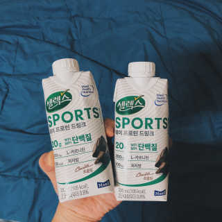 셀렉스스포츠 셀렉스 스포츠 드링크 초콜릿 _ 330ml x 12팩 — 4점을 준 리뷰어가 2020년 10월 올린 사용 사진