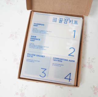 려 아로마 늦잠 꿀잠 샴푸 키트 — 5점을 준 리뷰어가 2020년 8월 올린 사용 사진