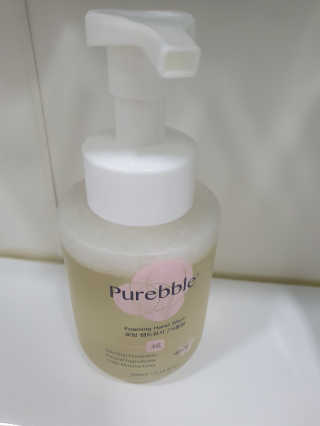 Purebble 당김없이 속촉촉_퓨어블 핸드워시 3종 [랜덤발송] — 5점을 준 리뷰어가 2020년 6월 올린 사용 사진
