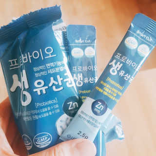 서울약사신협_프로바이오생유산균_2.5G x 100포 — 5점을 준 리뷰어가 2020년 9월 올린 사용 사진