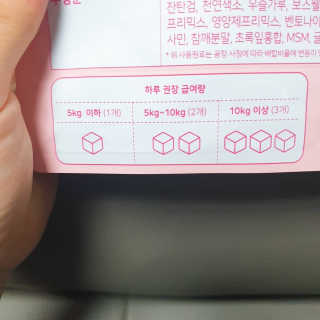 My Pet Care 천연단백질 관절건강에 개좋아 — 4점을 준 리뷰어가 2020년 11월 올린 사용 사진