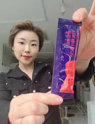 서울약사신협_쁘띠쁘띠타트체리콜라겐_20g x 14포 — 5점을 준 리뷰어가 2020년 11월 올린 사용 사진