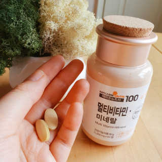 [메이준뉴트리] 멀티비타민and미네랄 1병, 1개월 분 — 5점을 준 리뷰어가 2020년 6월 올린 사용 사진