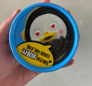 동원참치 펭수참치 — 5점을 준 리뷰어가 2020년 6월 올린 사용 사진