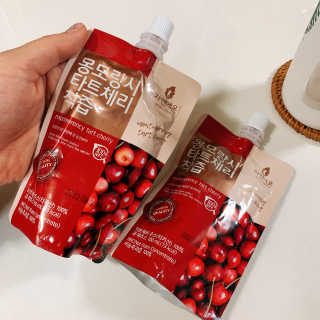 자연에온 몽모랑시 타트체리 착즙 100mL 10개입 2BOX — 5점을 준 리뷰어가 2020년 10월 올린 사용 사진
